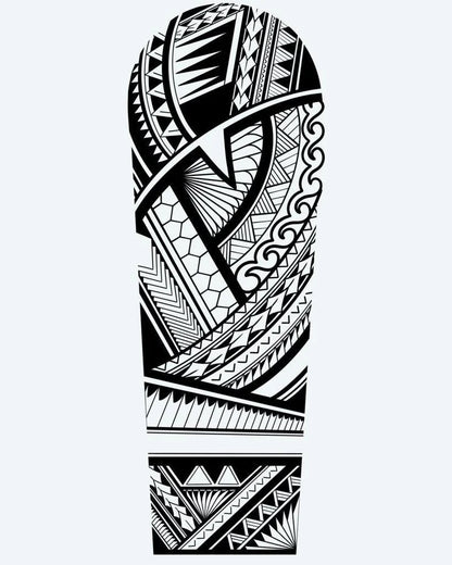 Samoan Geometric Sleeve