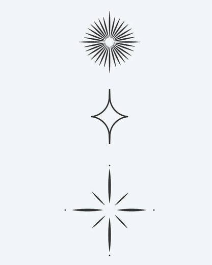 Celestial Starburst Trio