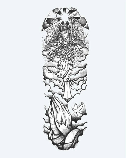 Angel & Praying Hands Sleeve