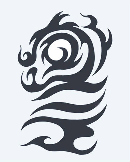 Tribal Dragon Head