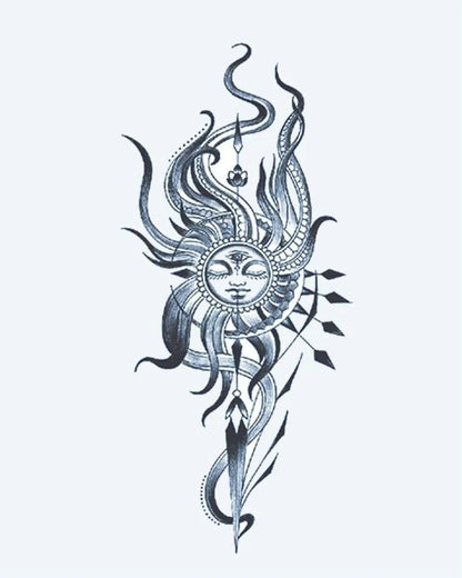 Celestial Sun Face