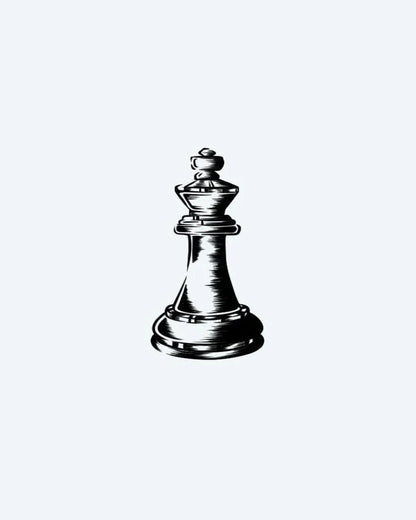 Engraved Chess King