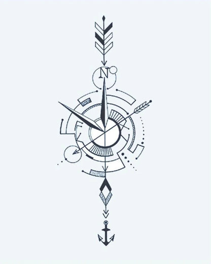 Nautical Compass Arrow