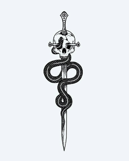 Serpent & Skull Dagger