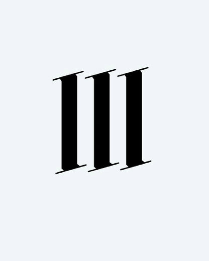 Bold Roman Numeral