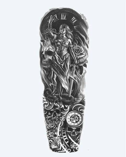Lady Justice & Skulls