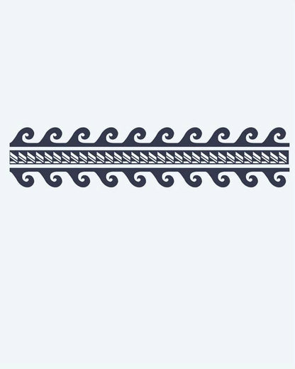 Wave & Chevron Band