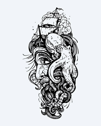 Kraken & Ship