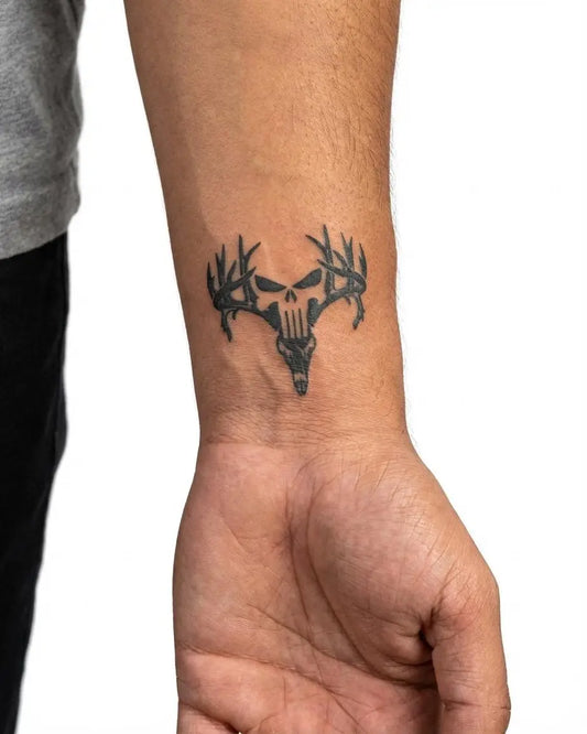 Deer Skull with Antlers
