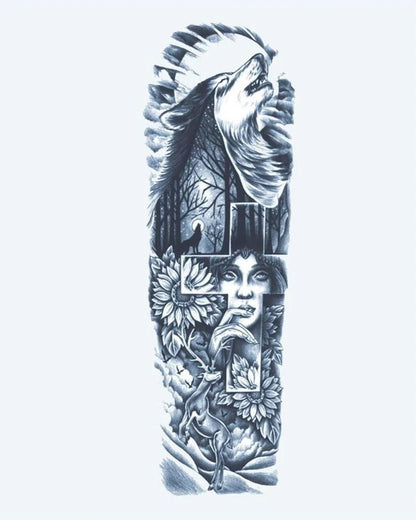 Howling Wolf & Forest Woman