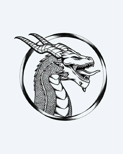 Horned Dragon Portrait