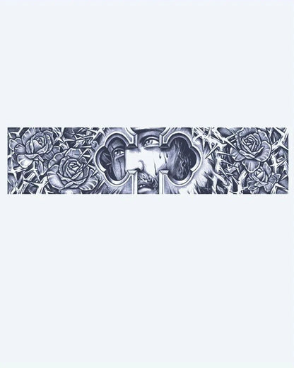 Cross, Roses & Eyes