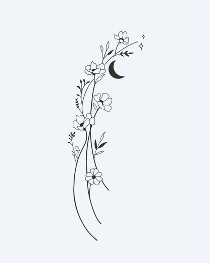 Floral Moon Vine
