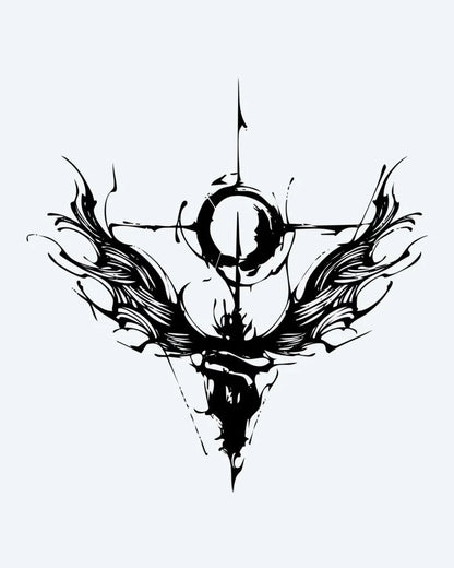 Abstract Angel Cross