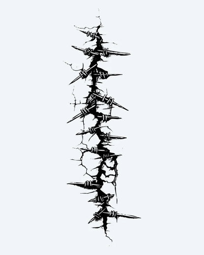 Barbed Wire Scar