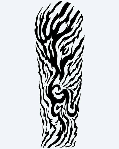 Tribal Flame Sleeve