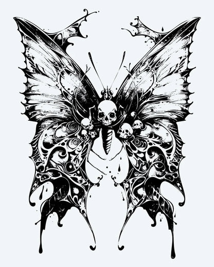 Skull Butterfly